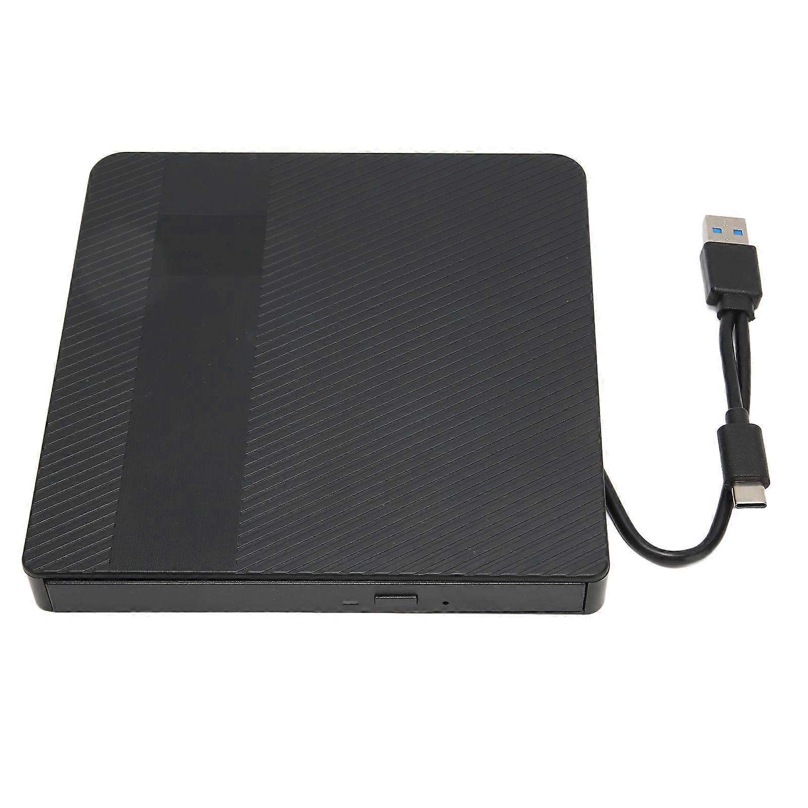 External DVD Drive USB3.0 Type C Universal CD DVD RW Burner for Linux Windows OS X for Desktop PC