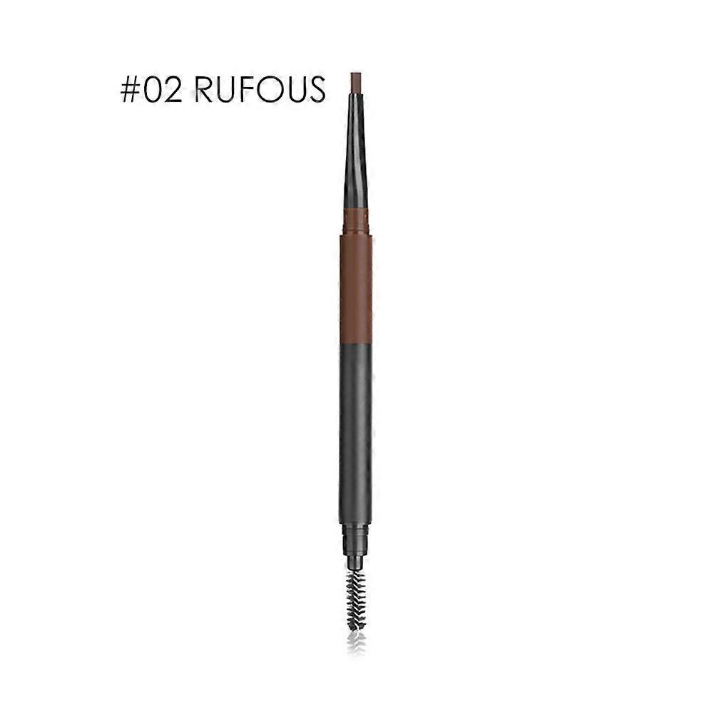 3in1 Crayon à sourcils Pinceau à sourcils longue durée Poudre à sourcils imperméable à l’eau et à la transpirationType B