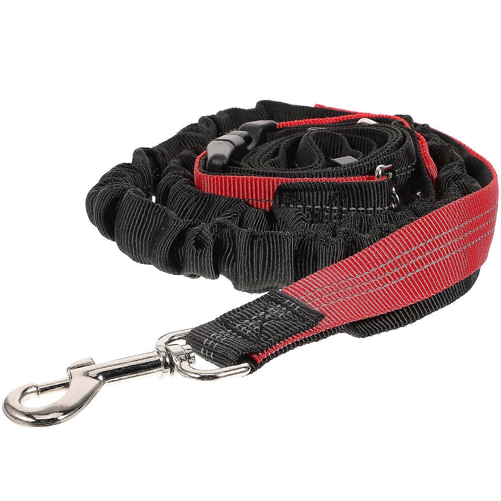 Multi Functional Dog Leash Adjustable Pet Running Leash For Jogging Travelling 1Pack