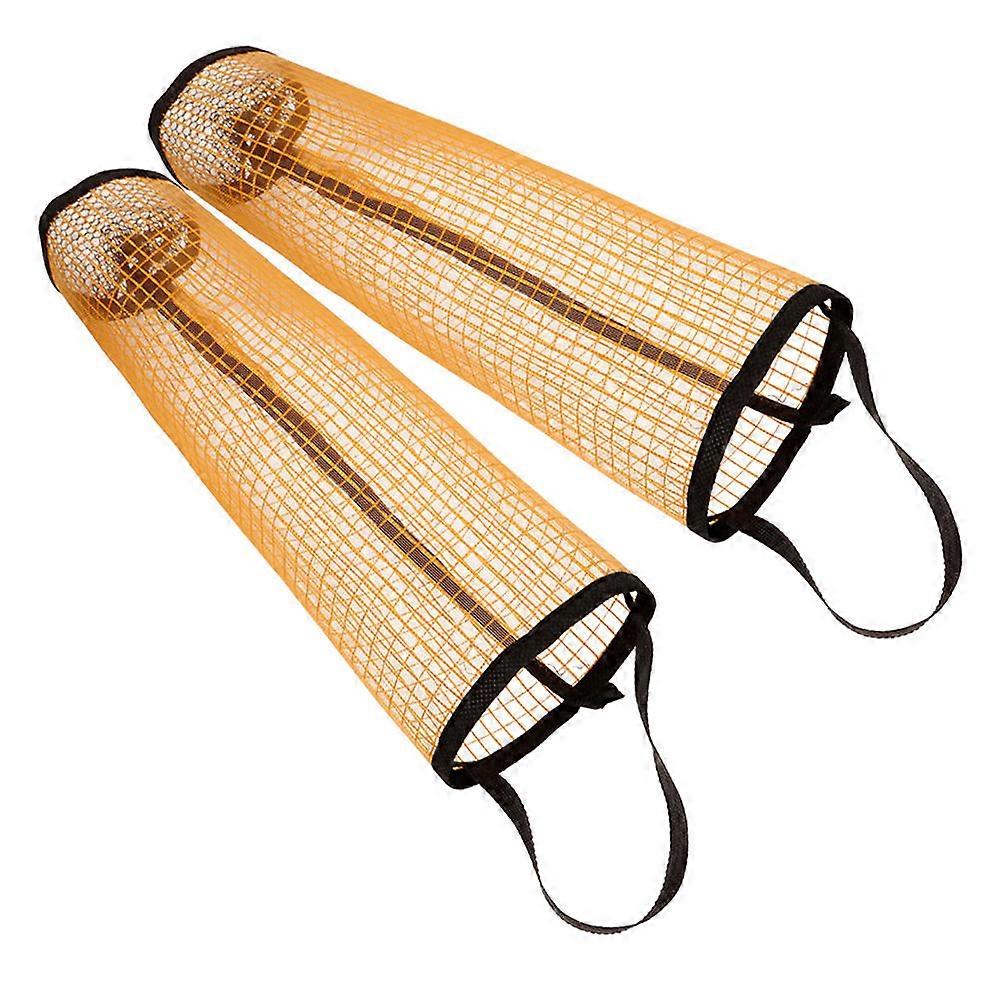 Nylon Mesh Ball Bag Home Use Club Use Outdoor Sports Pickleball Carrying Bag 2Set