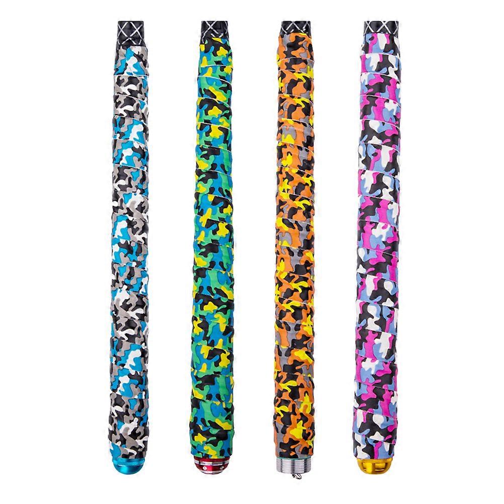 Sweat Absorbing Fishing Rod Handle Wrap Non Slip Grip Tape Comfortable For Fishermen 4Pcs Red