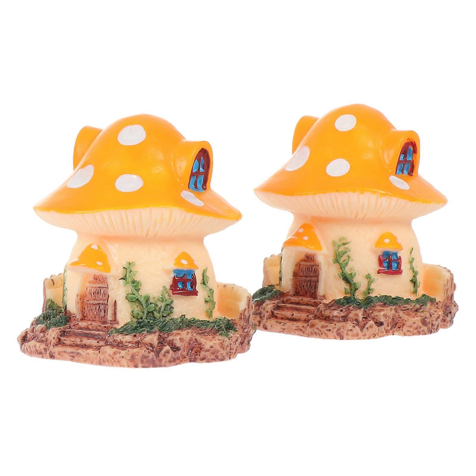 Fine Crafted Reptile Hide, Mushroom House for Terrarium and Garden Enhancement