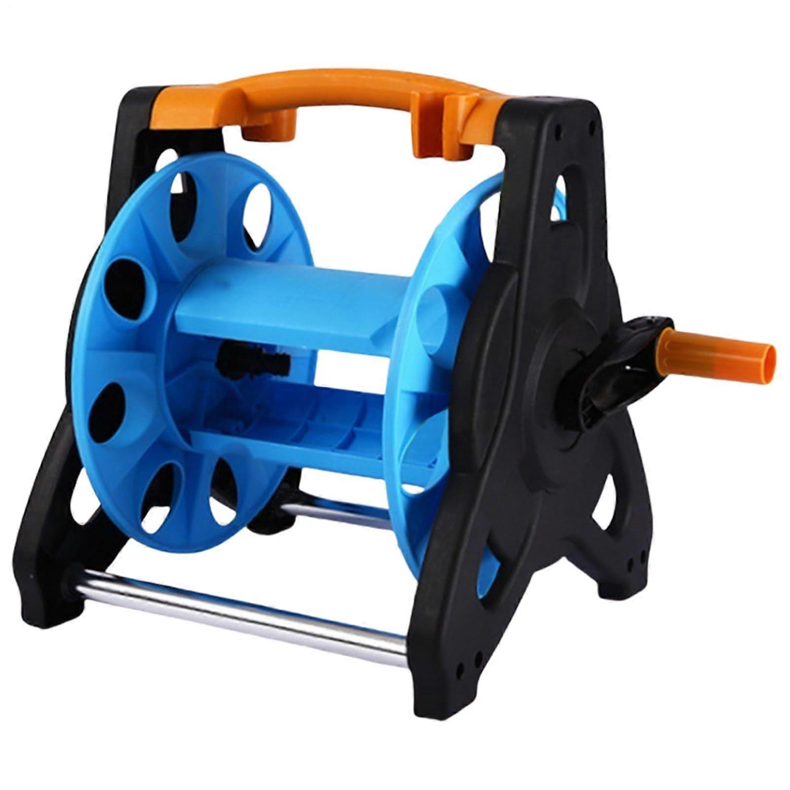 屋外用ホースリール、ガーデンホースホルダーヘビーデューティーホースローラー