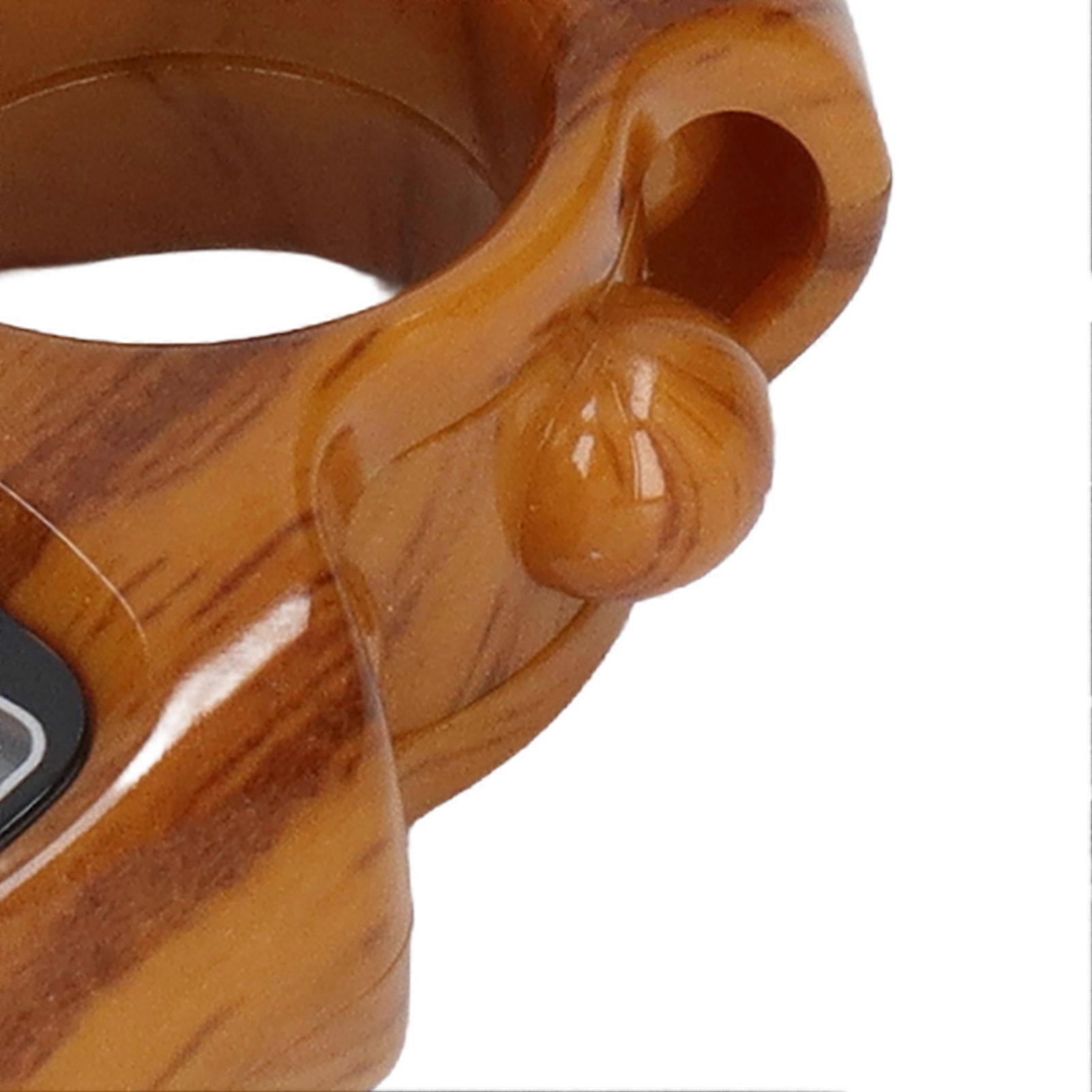 Digitala Pärlor Counter Ljudlös Fisk Form Bärbar Bön Pärlor Counter För Meditation Slappna Av Brun