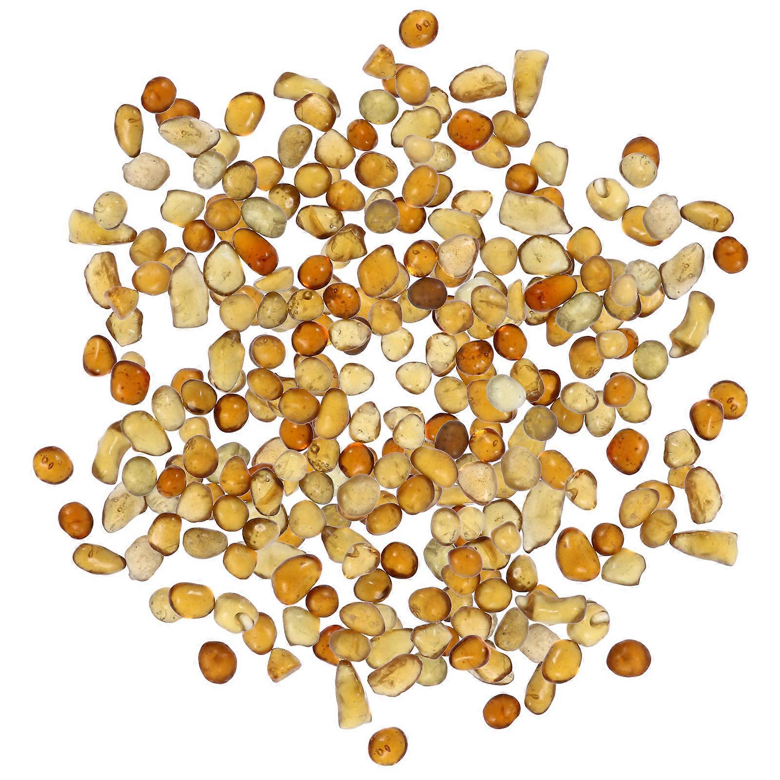 Glass Aquarium Stones Aquarium Décor Rocks Heavy No Floating In Water Excellent Substrate 1Set