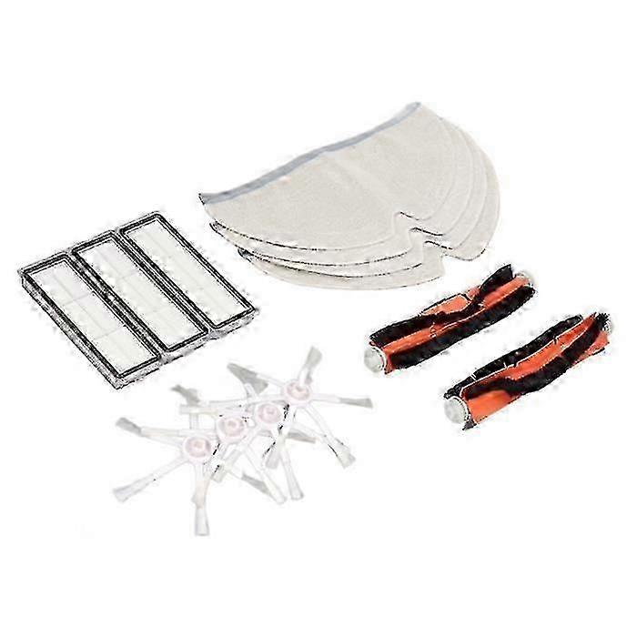 Replacement Filter Mop Brush Kit for Sweeper - High Absorption Household Cleaning Appliance Maintenance Set