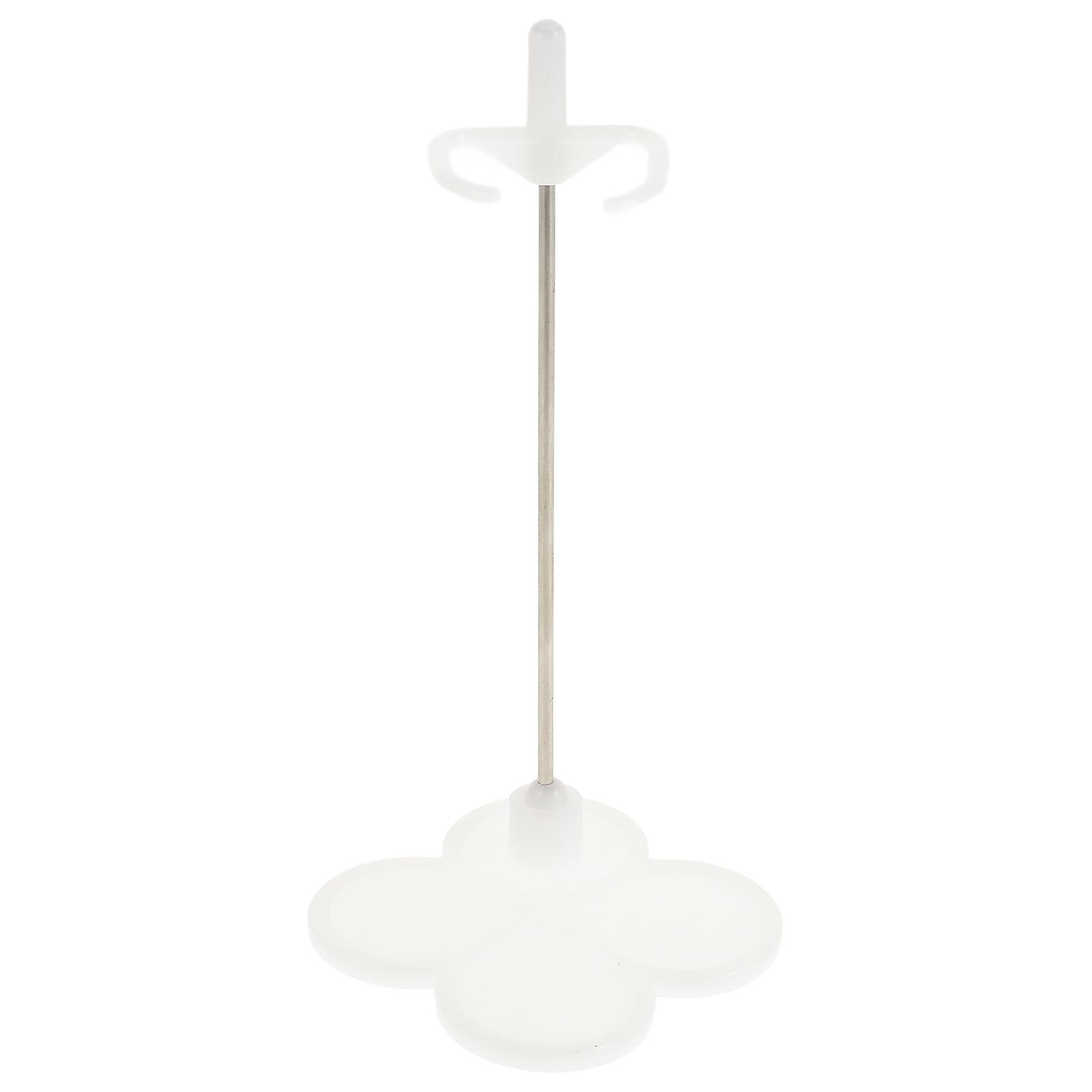 Plastic Doll Display Stand White Portable for Home Versatile