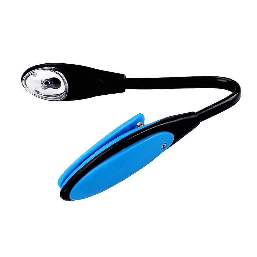 Flexible Led Book Reading Light Lamp Adjustable Clip Mini Portable Usb Novelty Light for Home Use 1 Set