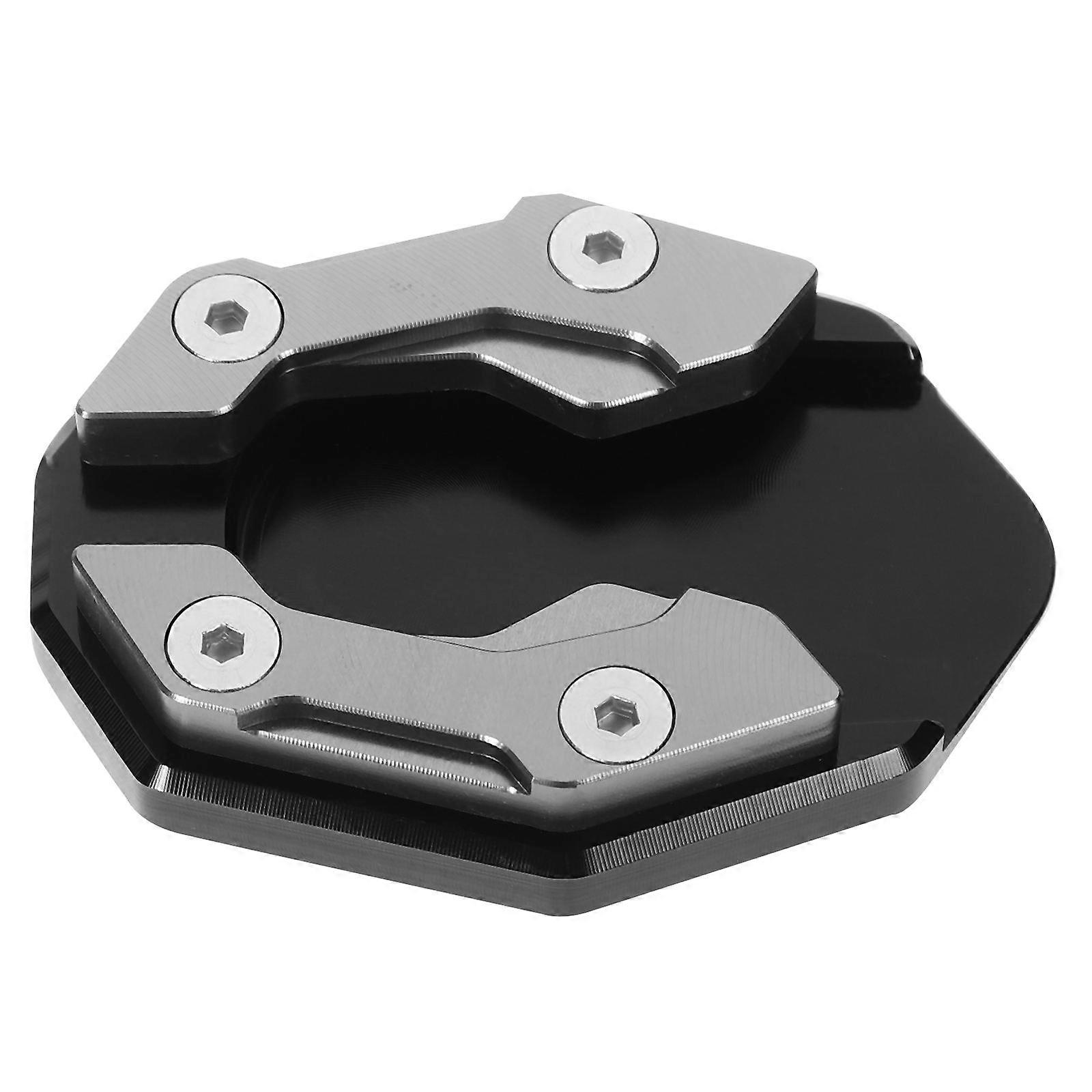 Motorbike Side Kickstand Extension Plate for Anti-Slip Function with Dark