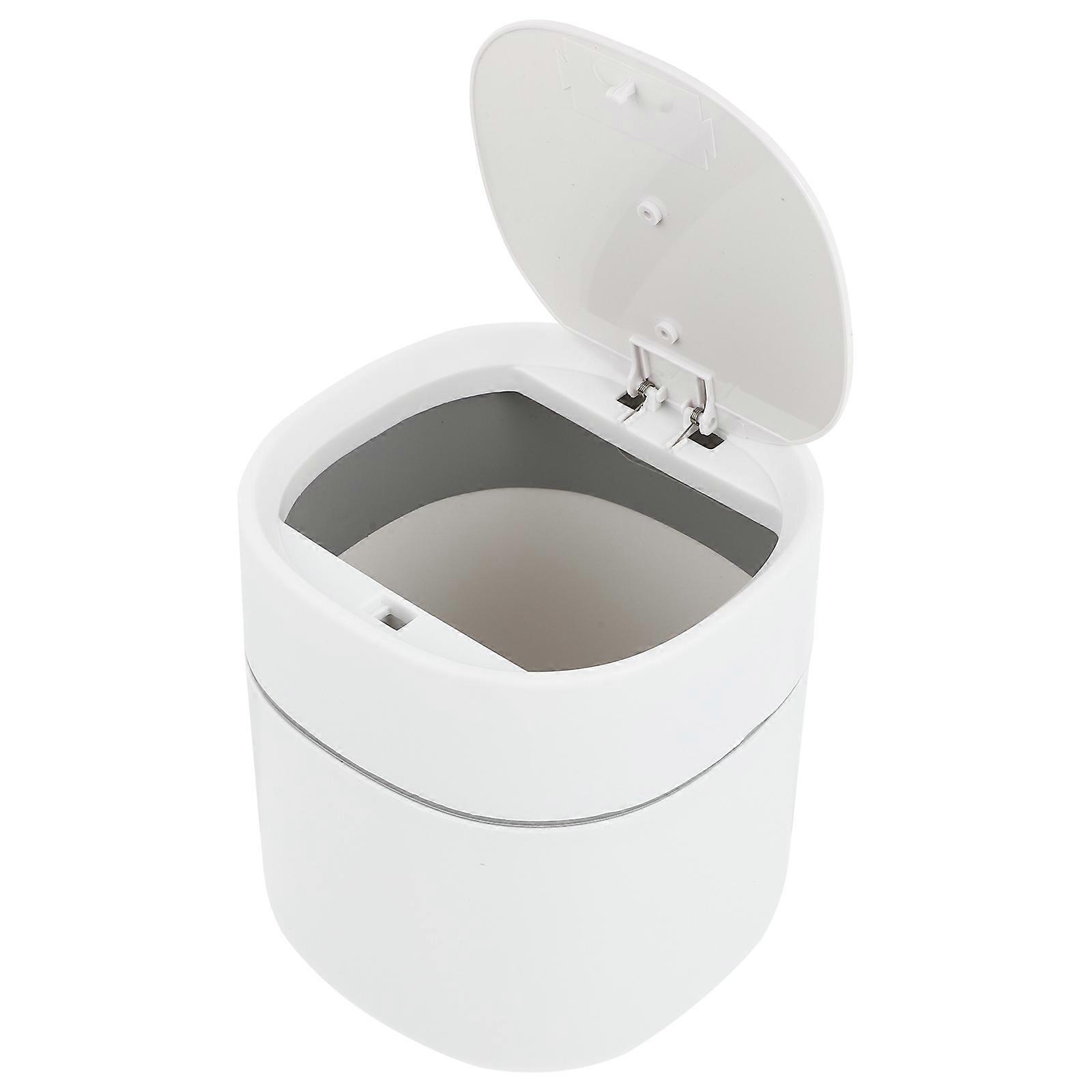 Household Trash Can Pop Lid Design with 1Pcs Mini Desktop Waste Container