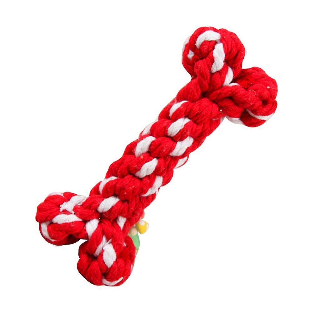 Puppy Chewing Toys Braided Rope Dog Chew Rope Toy For Puppy Random Color 15 X 3 X 3 Cm Chew Training 1Pack