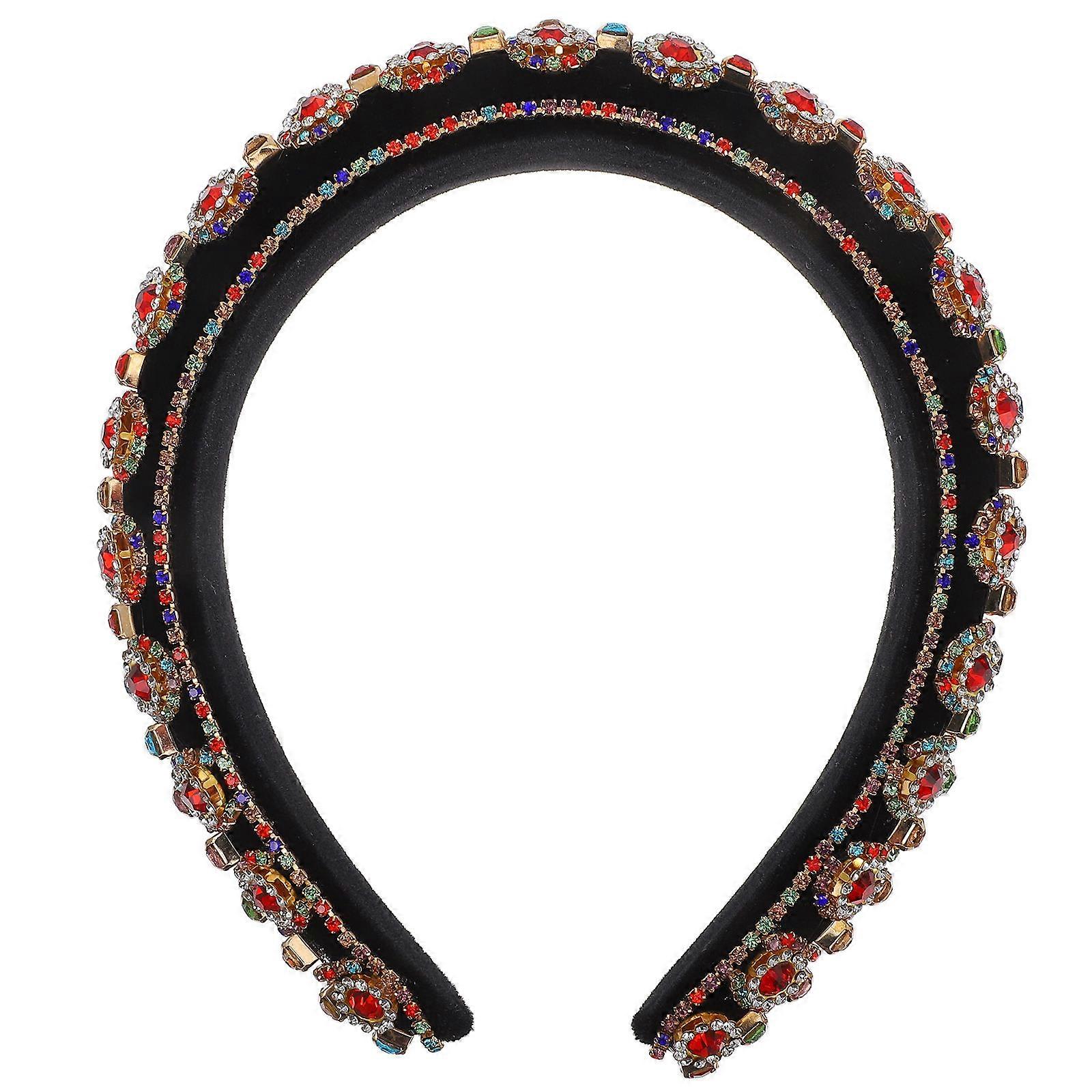 a refined and engaging product description based on your input:

 

**Elegant Rhinestone Hairband – Timeless Hair Accessory for Every Occasion**

Add