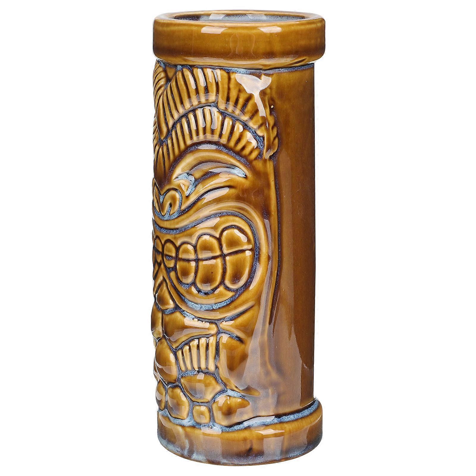 Hawaiian Party Drinking Cup Unique Shape Wedding Banquet Gifts 385ml 1Set