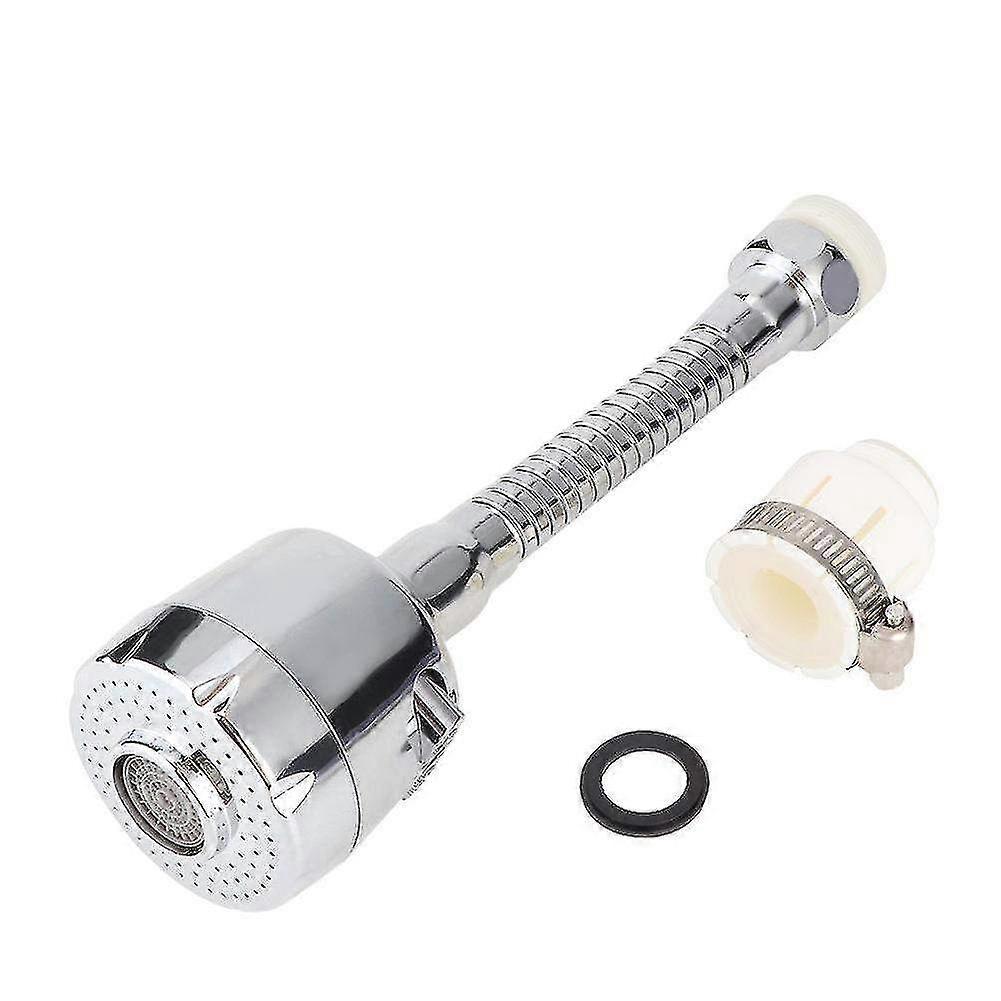 360 Degree Swivel Diffuser Filter Faucet Aerator Nozzle Extender - Water Bubbler Attachment for Enhanced Flow Control
