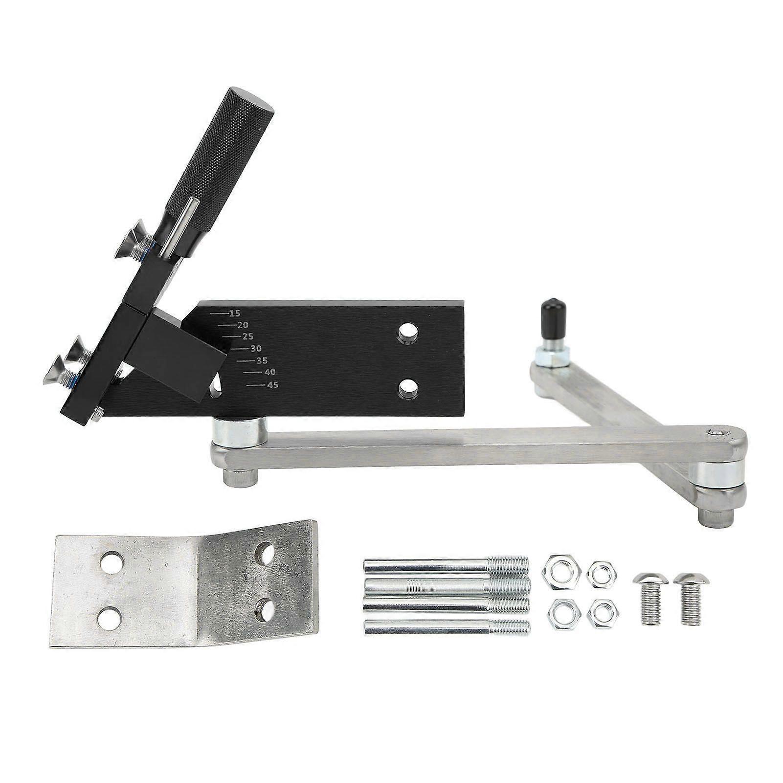 lawn mower blade sharpener grinder adjustable angle 15 45 degrees