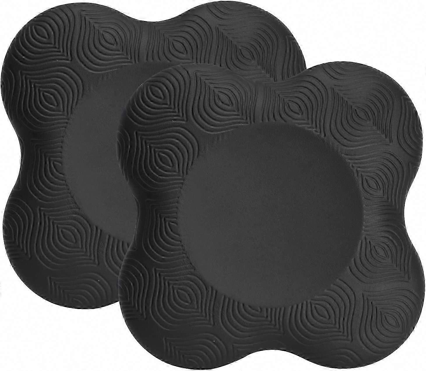 滑り止めヨガサポートパッド、ピラティス膝パッド、超厚手のスポーツ膝パッド、膝、足首、肘、手を保護するスポーツバランスパッド