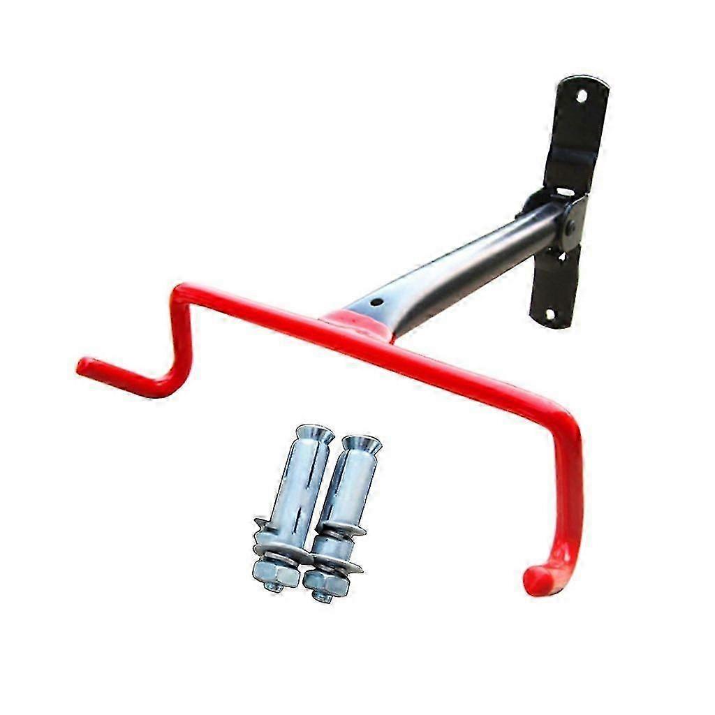 Foldable Bike Wall Hanger - Space-Saving Rack for Road & MTB Storage