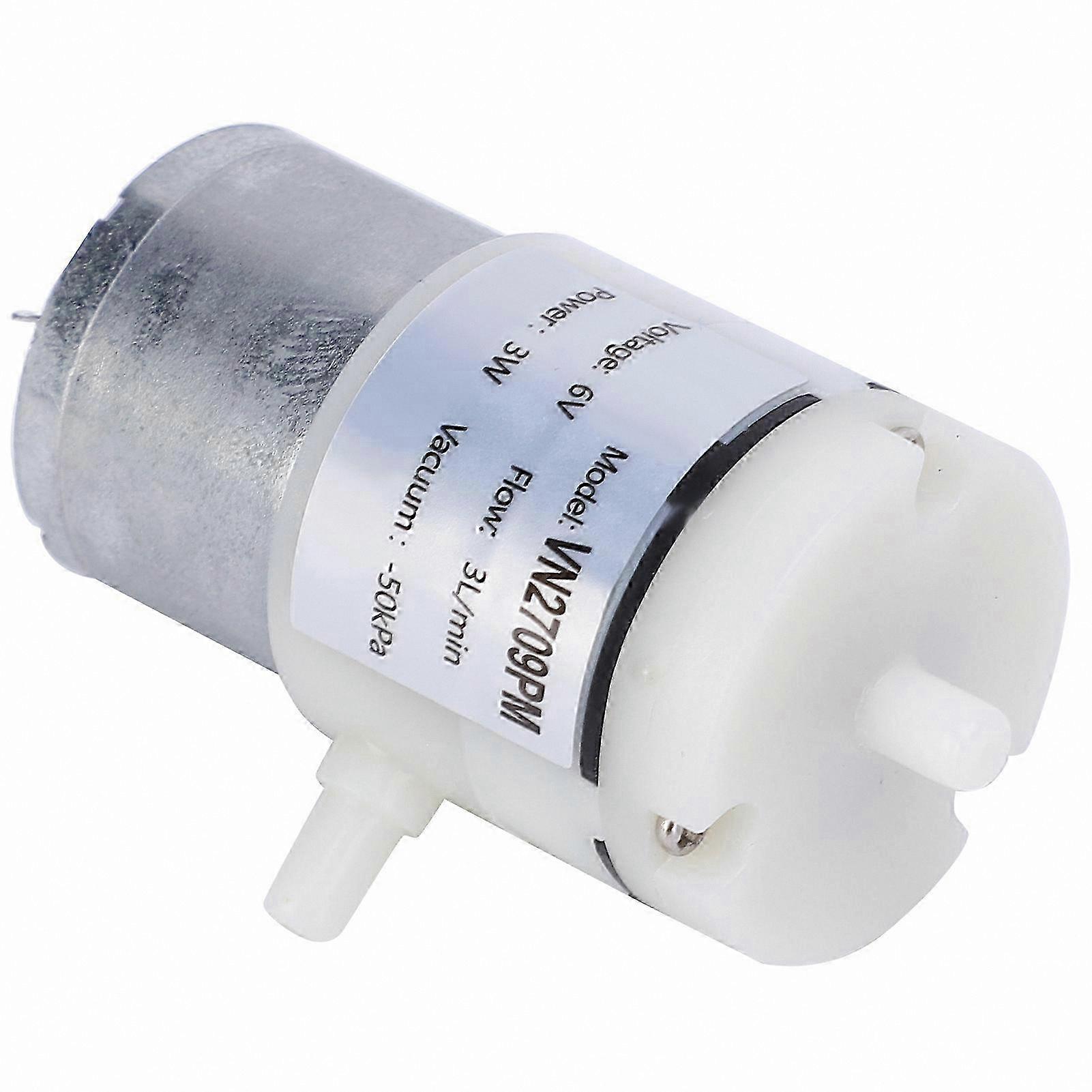 6V DC Micro Diaphragm Pump, 3L/min Flow Rate, Vacuum Pumping, Pack of 3
