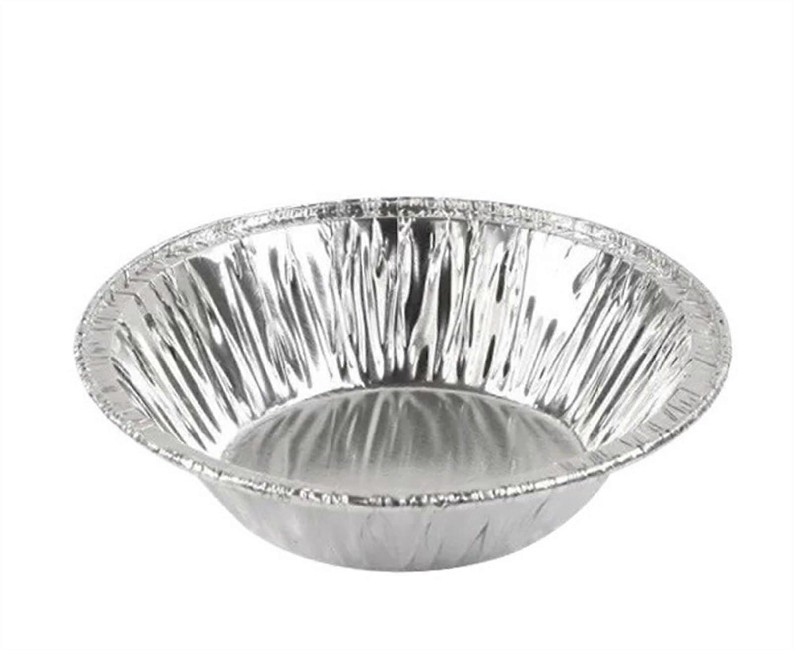 250 Pcs Aluminum Foil Disposable Cups for Eggs Cake Muffin Cupcake Baking Pans Egg Tart Shell Baking Tools (L)