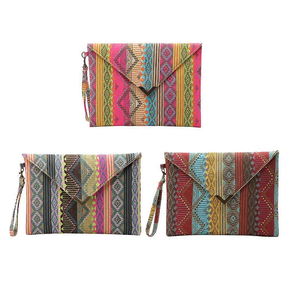 حقيبة عملات هندسية أنيقة للنساء مصممة للمناسبات الخاصة بأبعاد 27 * 20 سم توفر 1 قطعة من الاستخدام العملي