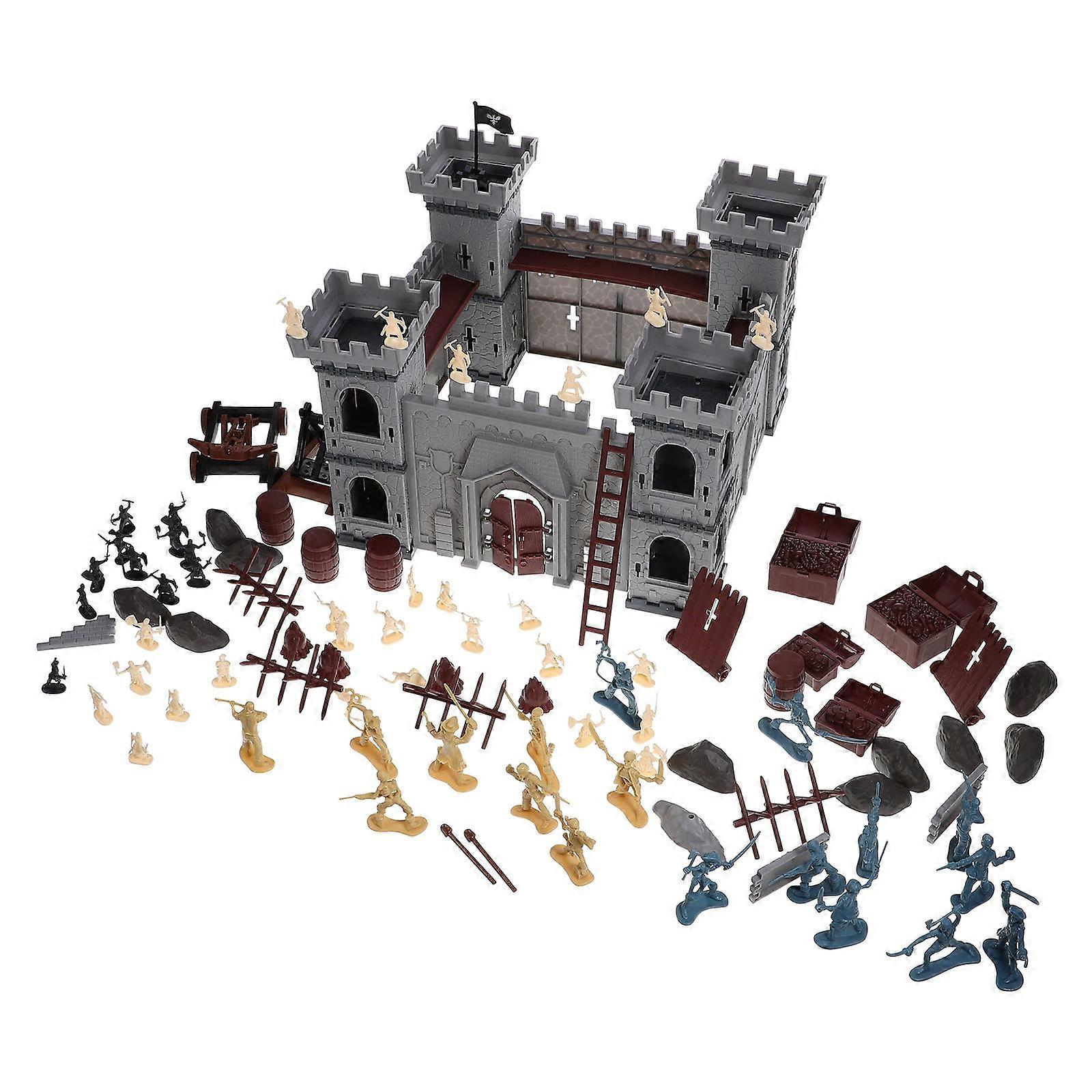 Castle Model Kit 1 Set Of Medieval Knight Pirate Castle Toy 310 Pieces Ideal For Girls Strategic Thinking And Playtime