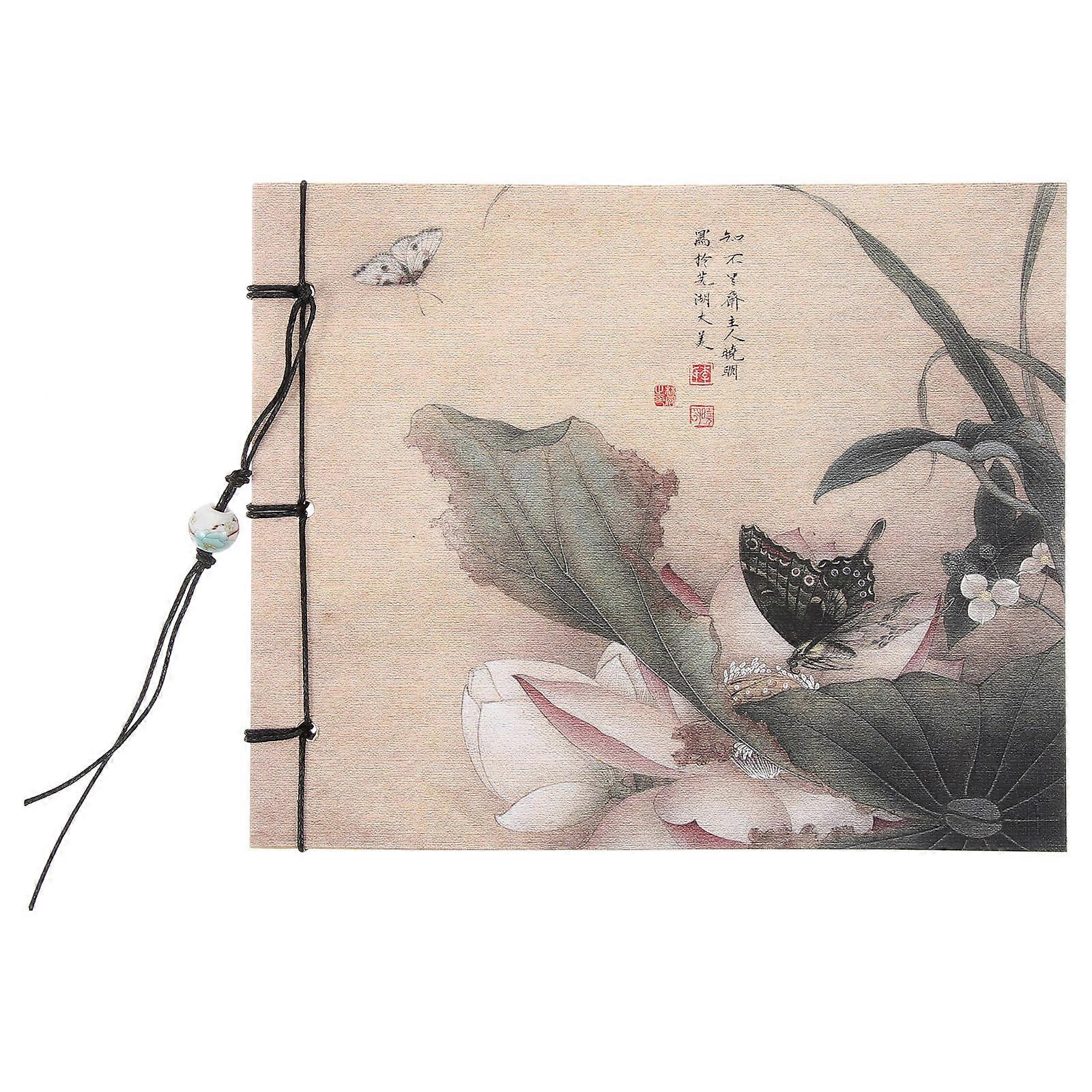 Art Journaling Book Professional Painting Book For Artists Simple Design Beige Rectangular Drawing 1Pcs