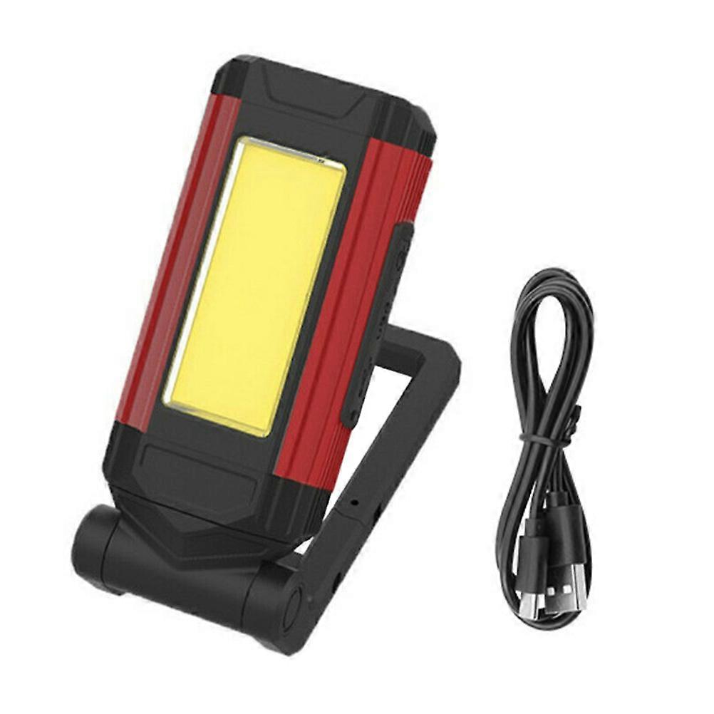 Rechargeable Work Light with Magnetic Base for HandsFree Use in Outdoor Camping and Emergency Situations 6 Inch