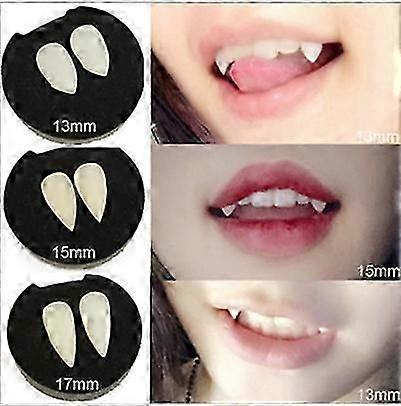 Dents/broches de vampire, 3 tailles