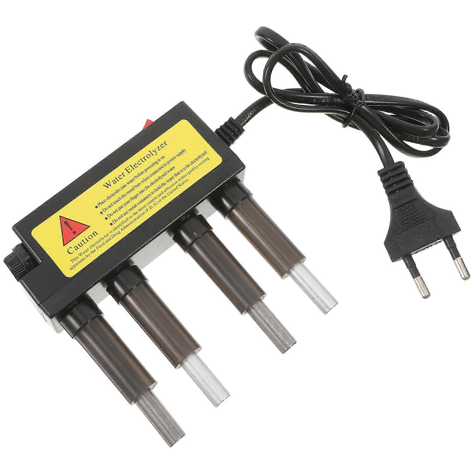 Household Water Quality Monitoring Device With Electrolysis Iron Bars Black Color For Safe Drinking Water 1 Set