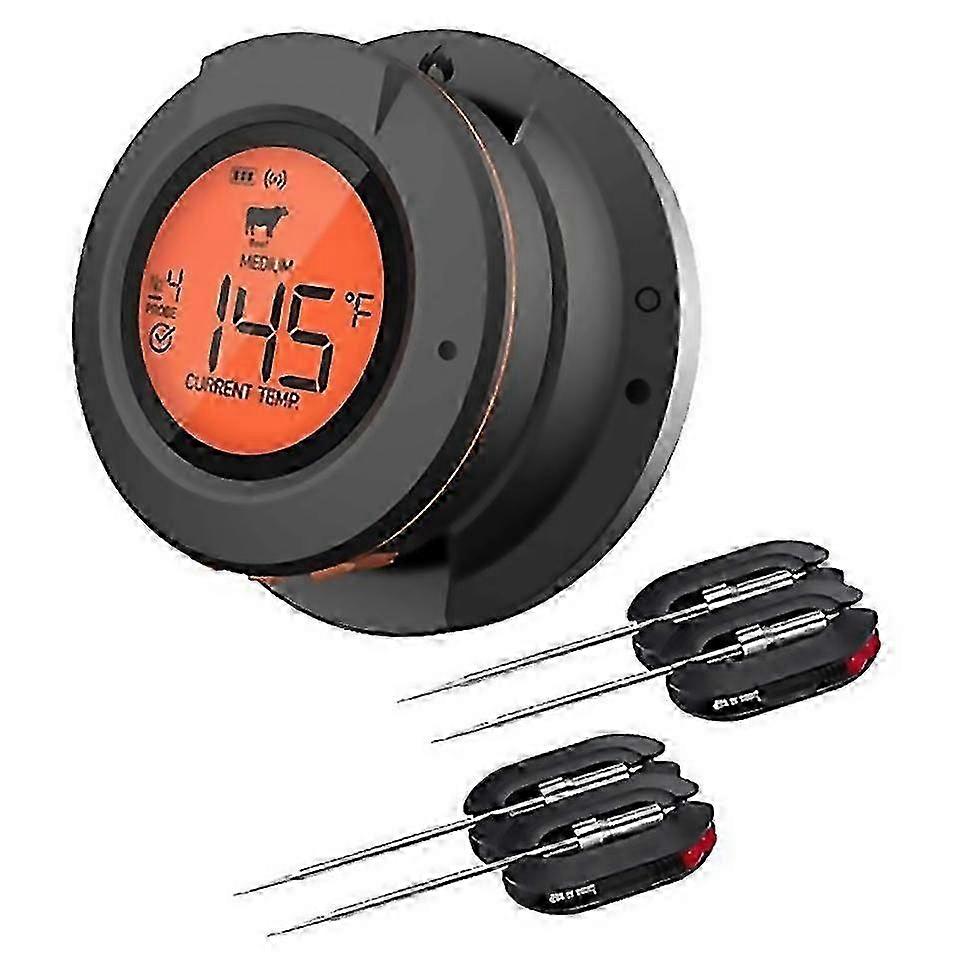 Wireless Digital Bluetooth Oven Grill Meat Thermometer Compatible For Meat Food