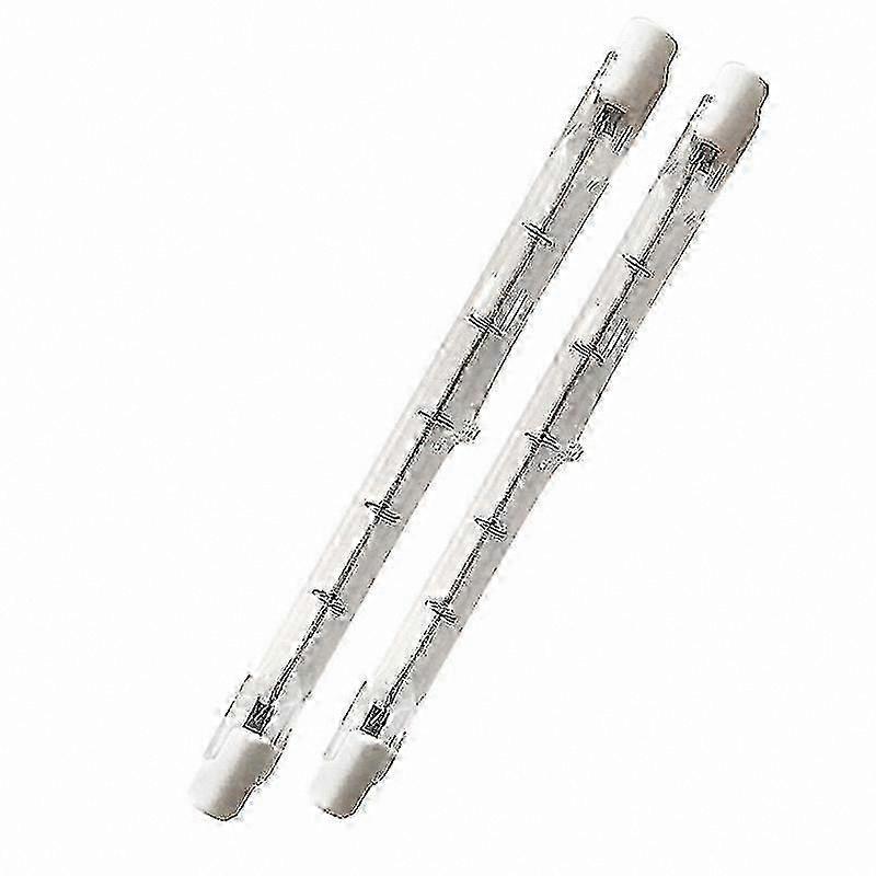2-Pack Dimmable R7s Halogen Bulbs for Floodlight 118mm Linear Design Security Lighting Solution