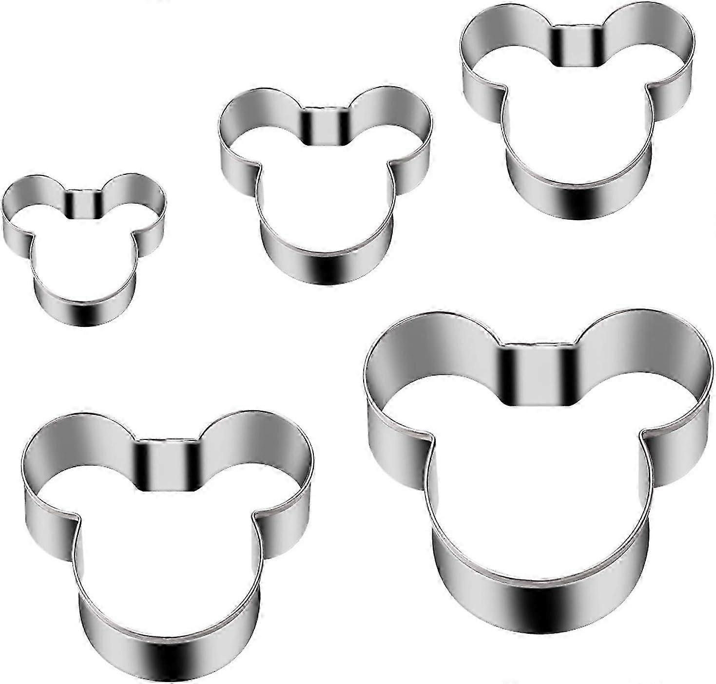 Pack of 5 Mouse Cookie Cutters
