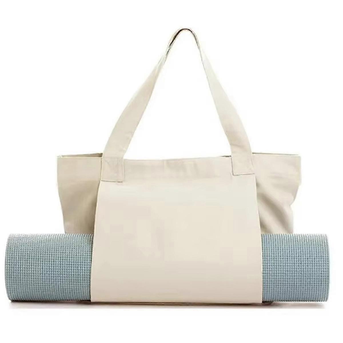 Canvas Bag for Yoga Bag Yoga Storage Bag Portable Multifunctional Storage Bag Large Capacity Shoulder Handbag for Women