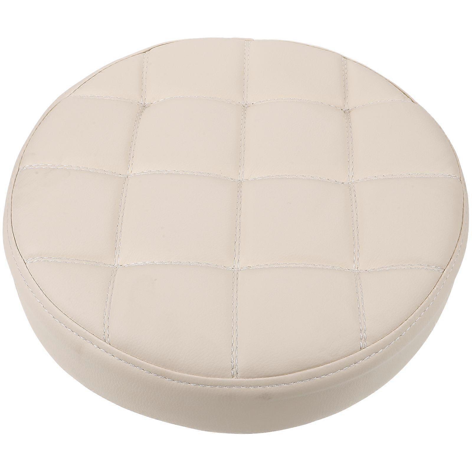 Round Stool Pad Canteen Stool Seat Bar Stool Pu Seat Replacement for Restaurant