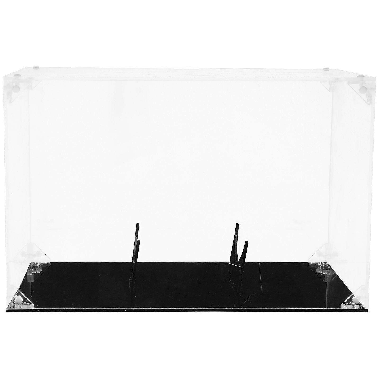Rugby Display Box Multi-function Display Case Desktop Transparent Storage Case
