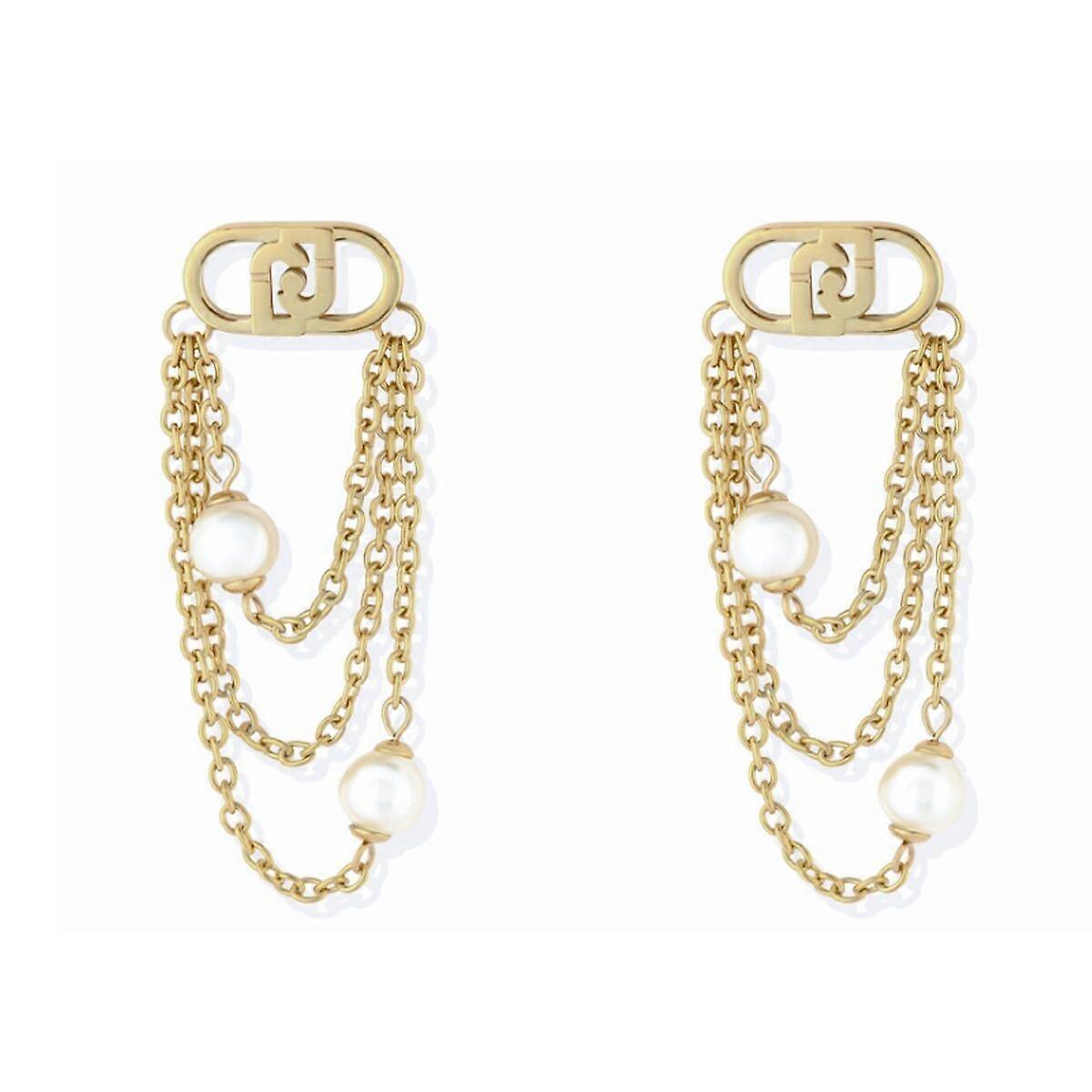 Ladies' Earrings LIU JO LJ2919 Golden