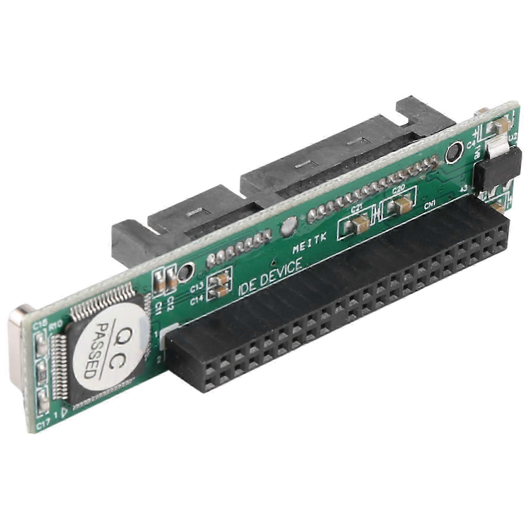 IDE to SATA Adapter 2.5 Inch, Convert Laptop 44 Pin Male IDE PATA HDD SSD to Serial ATA Interface