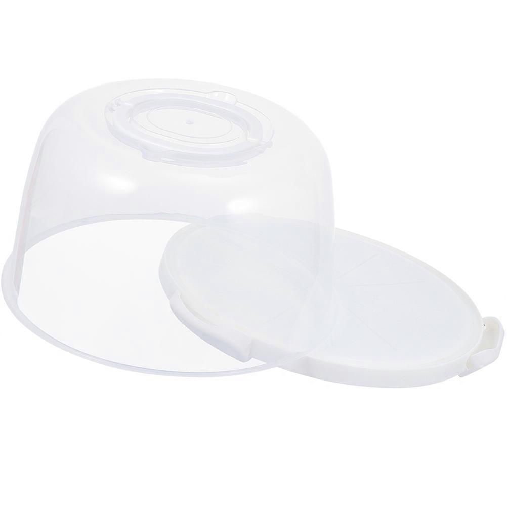 Cake Carrying Container Handheld Cake Box for Cakes and Desserts Pp White Waterproof Storage 1Pack