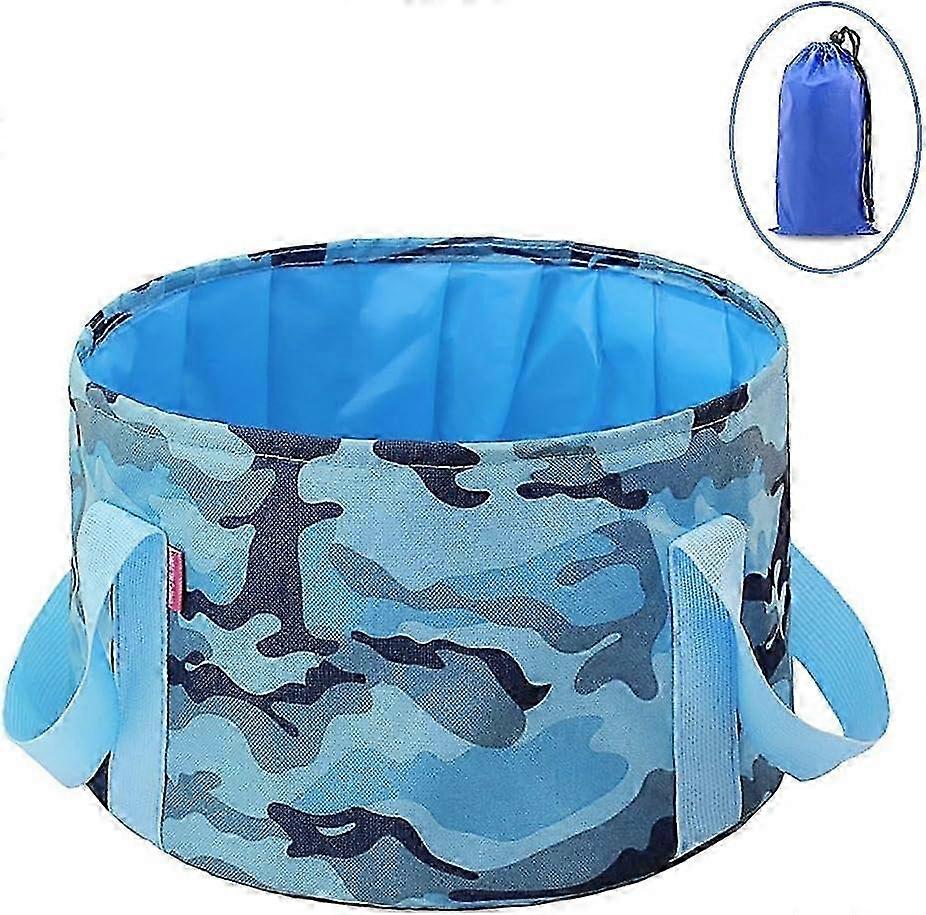 Foldable Portable 15L Bucket, Ideal for Outdoor Use