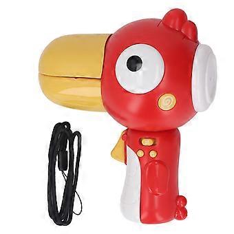 Kids Voice Changing Device Educational Early Learning Cartoon Bird Design with Strap Red for Interactive Fun and Speech Development