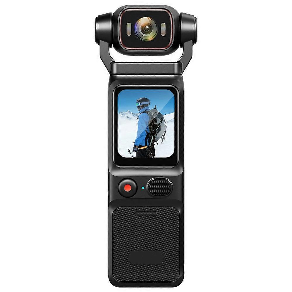 L18 1.69 Inch Touch Screen 4K Wireless Action Camera Gyroscope Stabilization Pocket Camera, with 64GB Card + Card Reader