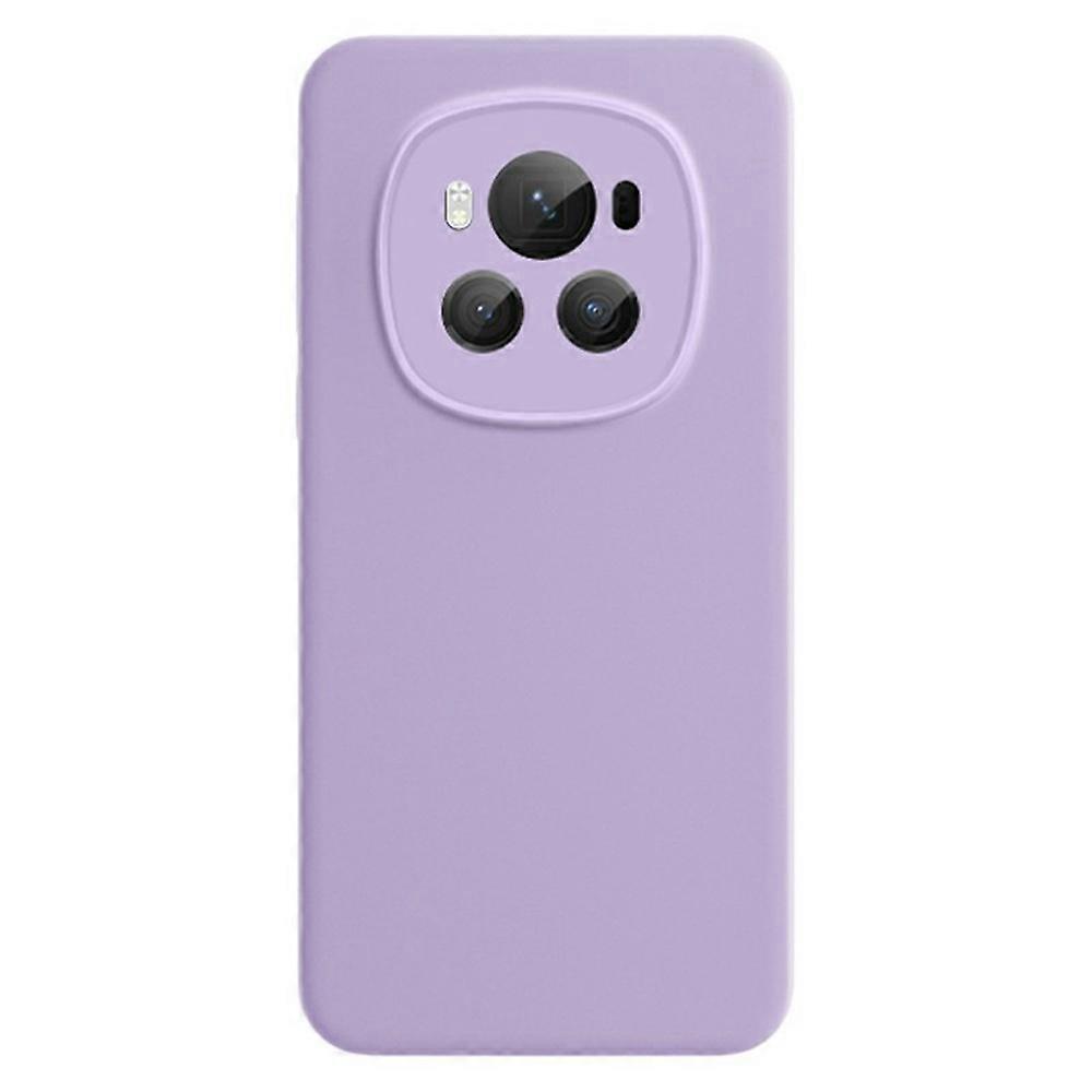 Compatible For Honor Magic6 5G Case Precise Cutouts Liquid Silicone + PC Shockproof Phone Cover