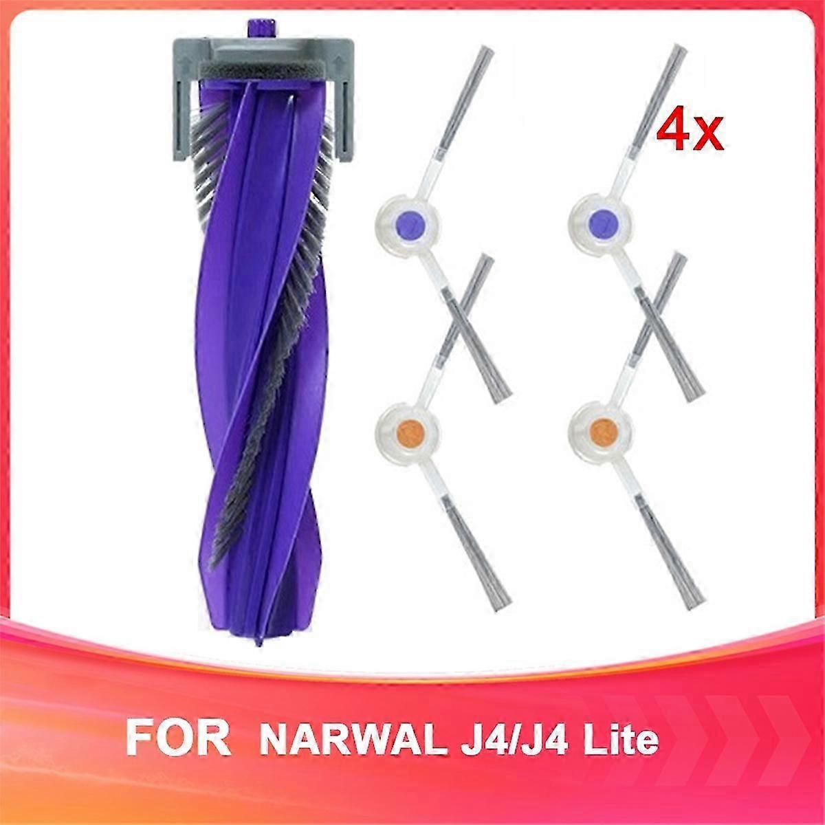 Suitable for NARWAL J4/J4 Lite Main Side Brush Replacement Consumables