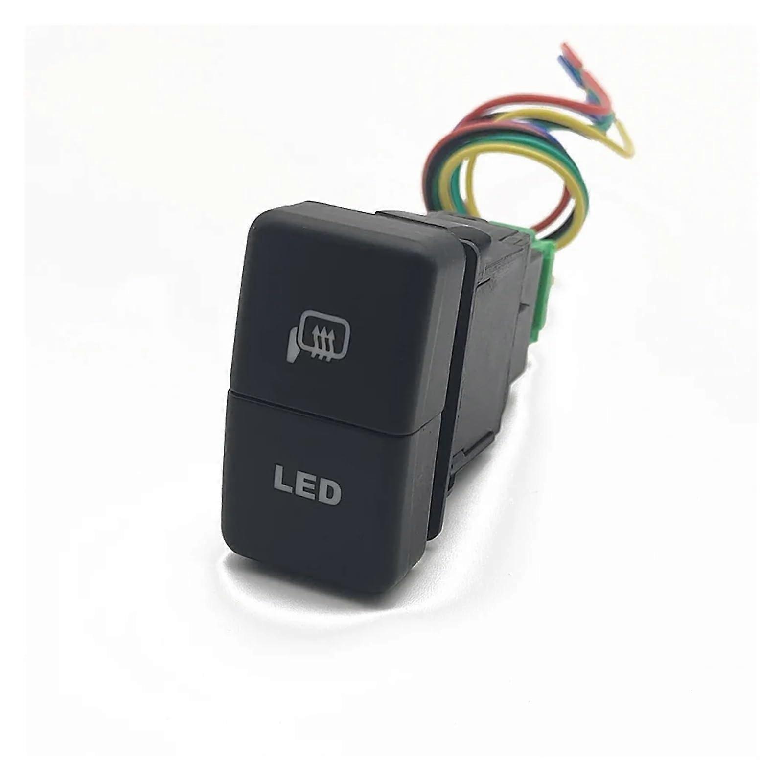 Car LED Light DRL Fog Lamp With Dual Switch, Mirror LED, 12V, Fits Honda CRV, Odyssey, Civic, Fit (20082013)