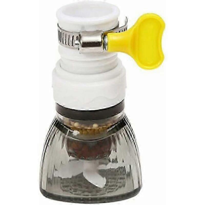 Water filtration for faucet - adjustable splash proof purifier