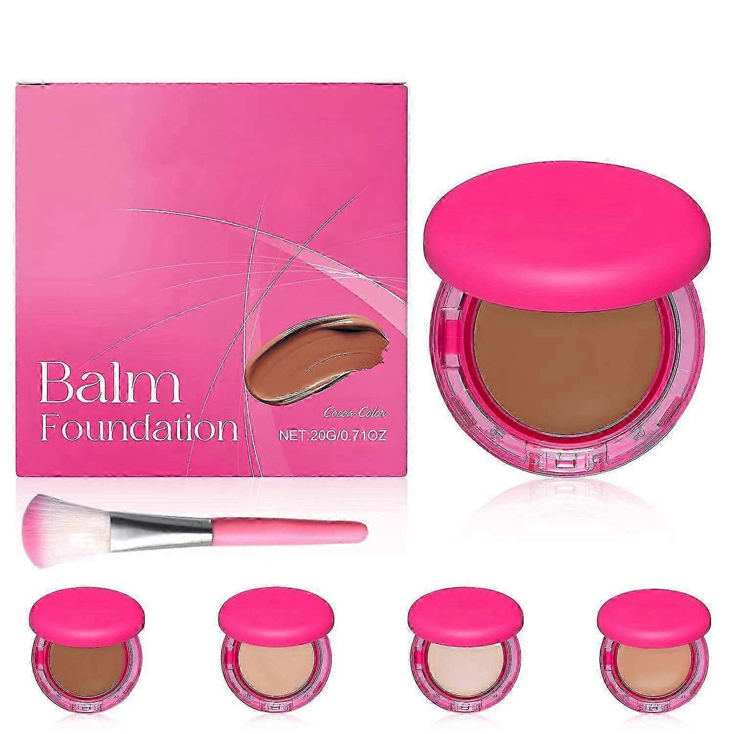Peptide Bounce Foundation, Peptide Bounce Balm Foundation, Hidratante, Base de Maquiagem Antienvelhecimento para Pele Madura, Natural, Cobertura Média Edificável