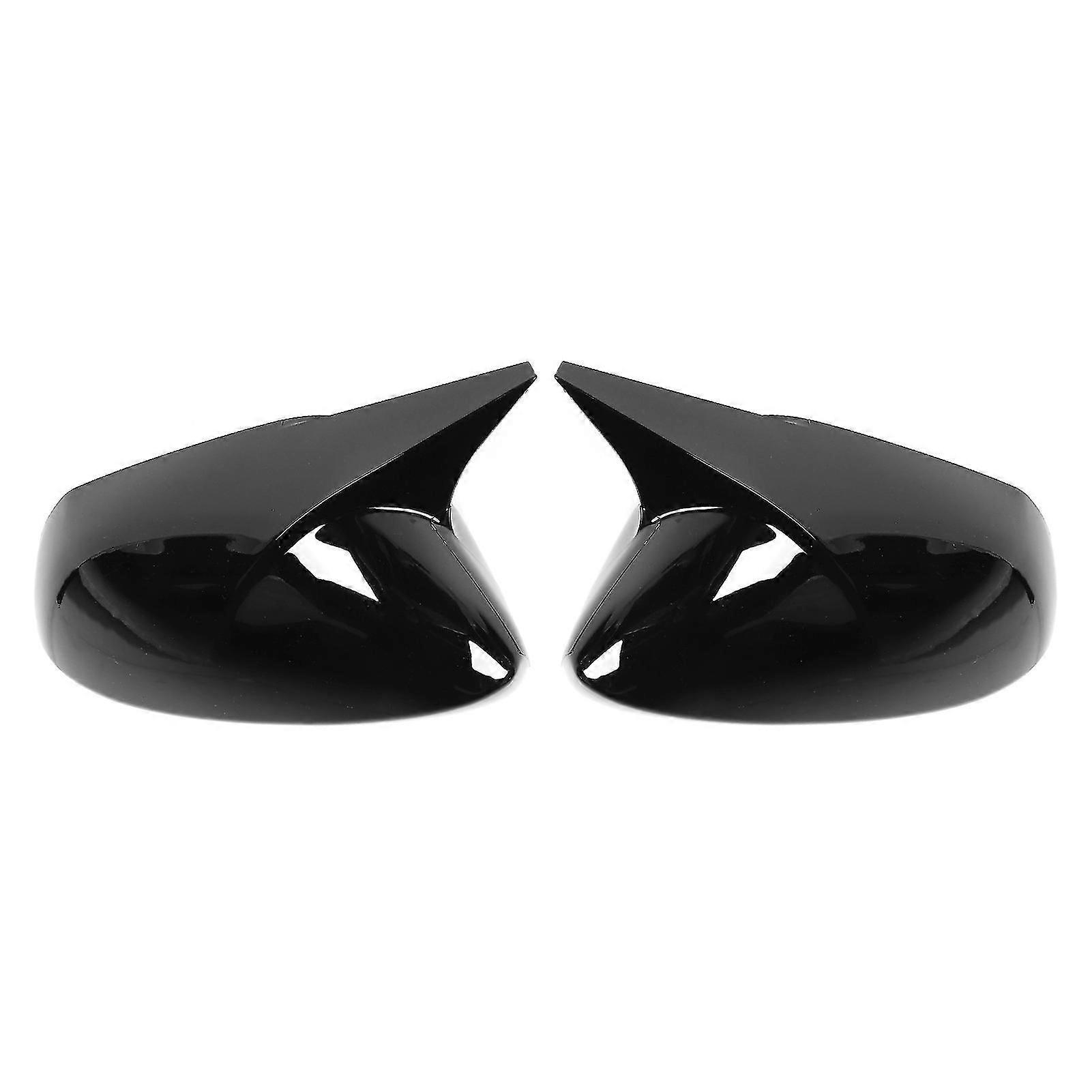 Black Horn Side Mirror Cover Cap Protector Suitable for Corolla Sedan/Hatchback