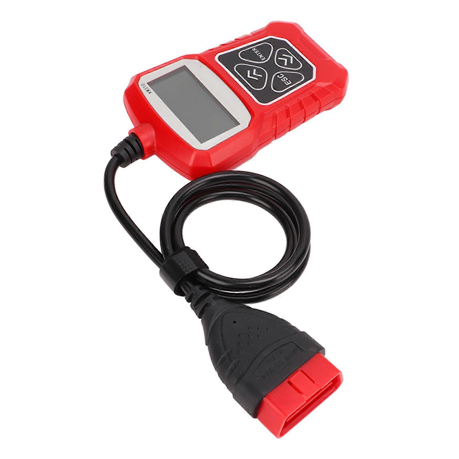 OBD2 Scanner Engine Code Reader for Cars SUVs Light Trucks Red
