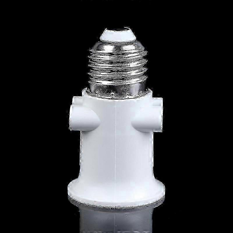 E27 Bulb Socket Adapter Converter 100-240V AC with EU Plug for Lamp Holder Base