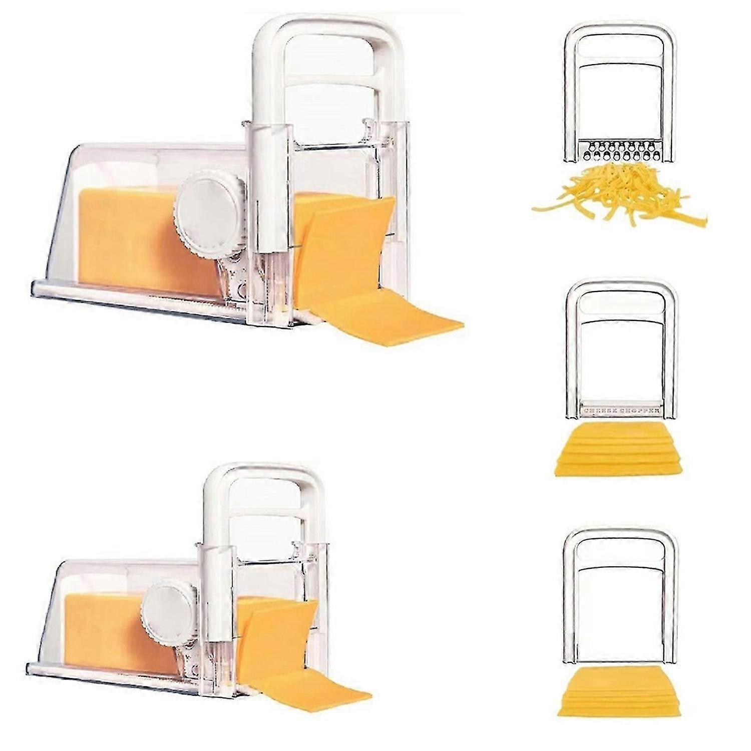 Cheese Slicer Can Store Cheese Slicer 4-In-1 Butter Slicer